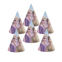 Chapeaux glacés Lilas - 6 pcs.