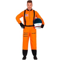 Costume d'astronaute NASA orange pour homme