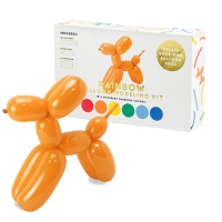 Jeu de ballons assortis de 1,30 m avec gonfleur - PartyDeco - 30 unités