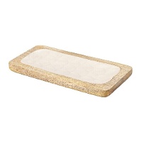 Vide-poche rectangulaire en bois de 30,5 x 15 cm - DCasa