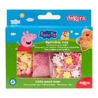 Kit de décorations comestibles Peppa Pig - 70 g - Dekora