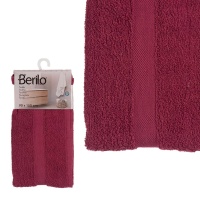 Serviette de bain marron 150 x 90 cm