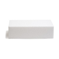 Base carré en polystyrène 30 x 30 x 7,5 cm - Decora