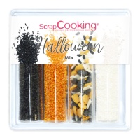 Kit de paillettes Halloween assorties 69 gr - scrapcooking