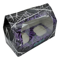 Boîte pour 2 cupcakes Halloween - Azucren