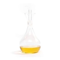 Burette d'huile transparente de 380 ml, anti-goutte