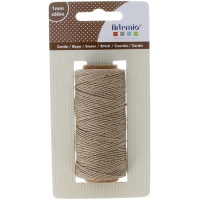 Bobine de 60 m de ficelle beige de 1 mm