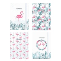 Carnet de notes Flamingo 10,5 x 14,5 cm - 1 unité