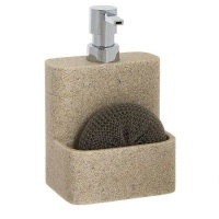 Distributeur de savon avec récureur de sable - DCasa