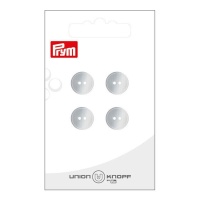 Boutons gris et blancs 1,2 cm - Prym - 4 pcs.