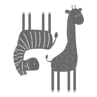 Matrices pour girafe et zèbre - Artemio - 2 pcs.