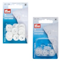 Boutons lavables de 1,5 cm - Prym - 18 pcs.