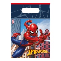 Sacs fantaisie Spiderman 22 x 16,5 cm - 6 pcs.