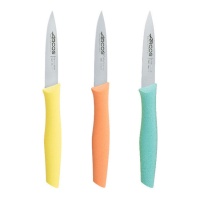 Set de 3 couteaux Nova 8.5 cm de couleur pastel - Arcos