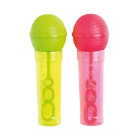 Ampoules microphoniques colorées de 11,5 cm - 2 pièces