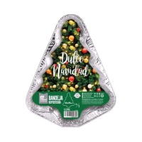 Conteneur jetable en aluminium en forme d'arbre de Noël de 29 x 23 cm - Maxi Products