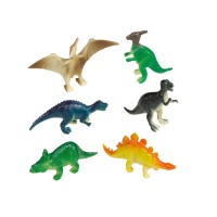 Figures de dinosaures préhistoriques assorties - 8 pcs.