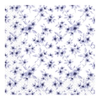 Serviettes de table fleur de lilas 16,5 x 16,5 cm - 20 pcs.