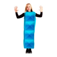 Costume Tetris bleu pour enfants