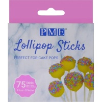 Bâtons pour cakes pops 9,5 cm - PME - 75 pcs.