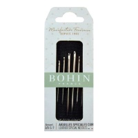 Aiguilles pour cuir assorties - Bohin - 6 pcs.