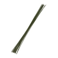 Fils à fleurs 18 jauge 36 cm vert - Sweetkolor - 20 unités