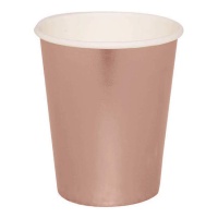 Tasses métallisées de 355 ml - 6 pièces.