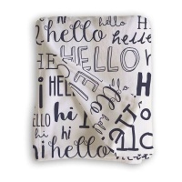 Couverture Hello 1,50 x 1,25 m