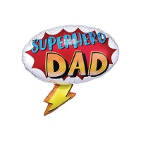 Ballon TSuperhero Dad 54 x 56 cm