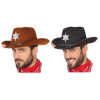 Chapeau de shérif occidental