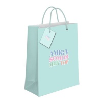 Amiga somos muy top sac cadeau 23 x 18 x 10 cm - DCasa