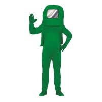 Costume d'astronaute junior vert