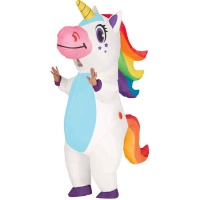 Costume de licorne gonflable pour adultes