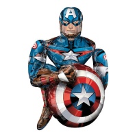 Ballon géant 99 x 86 cm Captain America - Anagramme