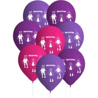 Ballons en latex Monster High - 8 pcs.