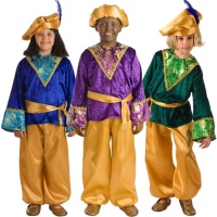 Costume coloré de pageboy pour enfants