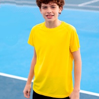 T-shirt pour enfants 100% polyester respirant 135g - 1 pc.