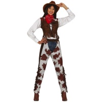 Costume de cow-boy occidental pour femme