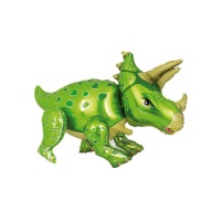 Ballon dinosaure vert 90 x 55 cm