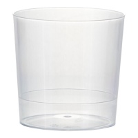 Verres en plastique transparent de 330 ml - 24 pièces.