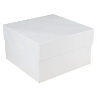 Boîte à gâteaux carrée 33 x 33 x 15,2 cm - FunCakes - 25 unités