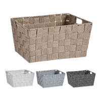 Panier droit conique en tissu 30,4 x 20 x 14 cm - 1 pc.