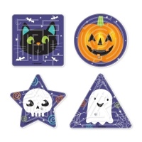 Pack labyrinthe Halloween Trick or Treat - 4 unités