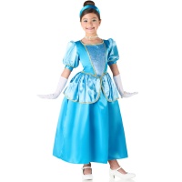 Costume de princesse bleu pour filles