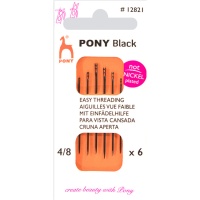 Aiguilles pour la fatigue oculaire nº 4-6 - Pony - 6 pcs.