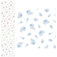 Tissu piqué de coton Roza - Indigo