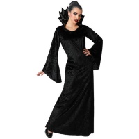 Costume de Veuve Noire avec collier pour femmes