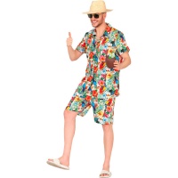 Costume de touriste hawaïen pour homme