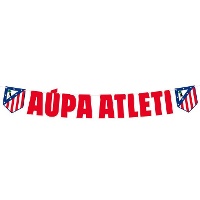 Guirlande Atlético de Madrid « Aupa Atleti » - 12 pièces
