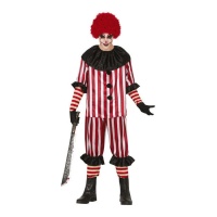 Costume de clown maléfique pour hommes